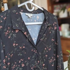 Frank & Oak Floral Blouse XL